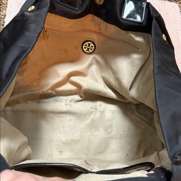 Tory Burch Black Nylon Tote - Picture 8 of 11